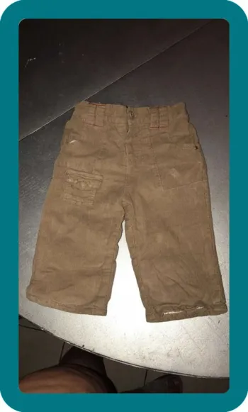 Pantalon velours