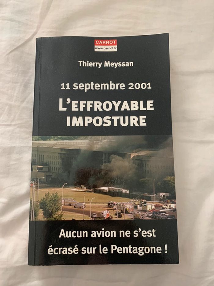 11 septembre 2001 L’effroyable imposture Aucun avion ne s’est écrasé sur le Pentagone
