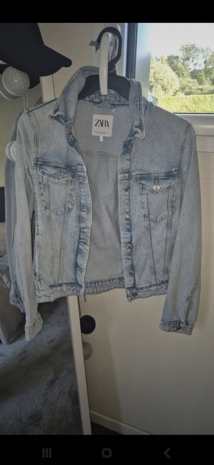 Veste en jeans zara