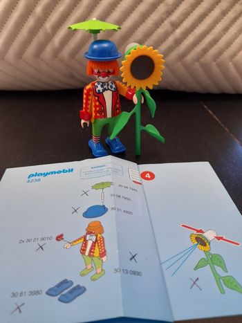 Playmobil 4238 Clown et fleur farceuse