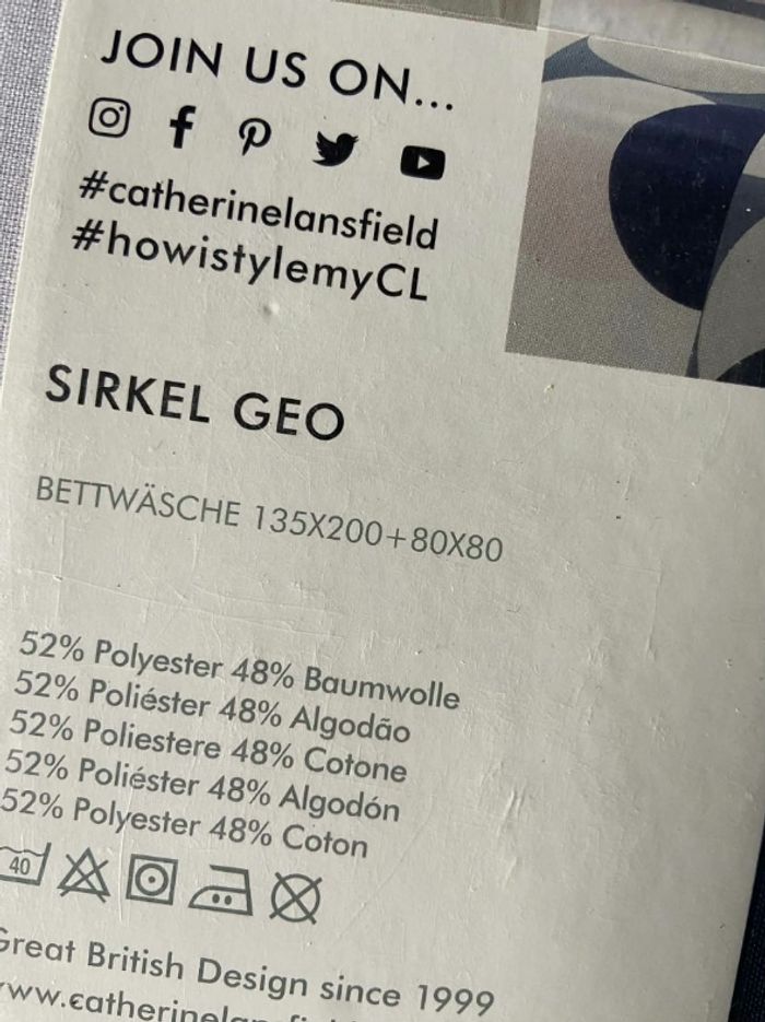 Parure de lit Catherine Lansfield 2 en 1 (réversible) 135x200 - photo numéro 3