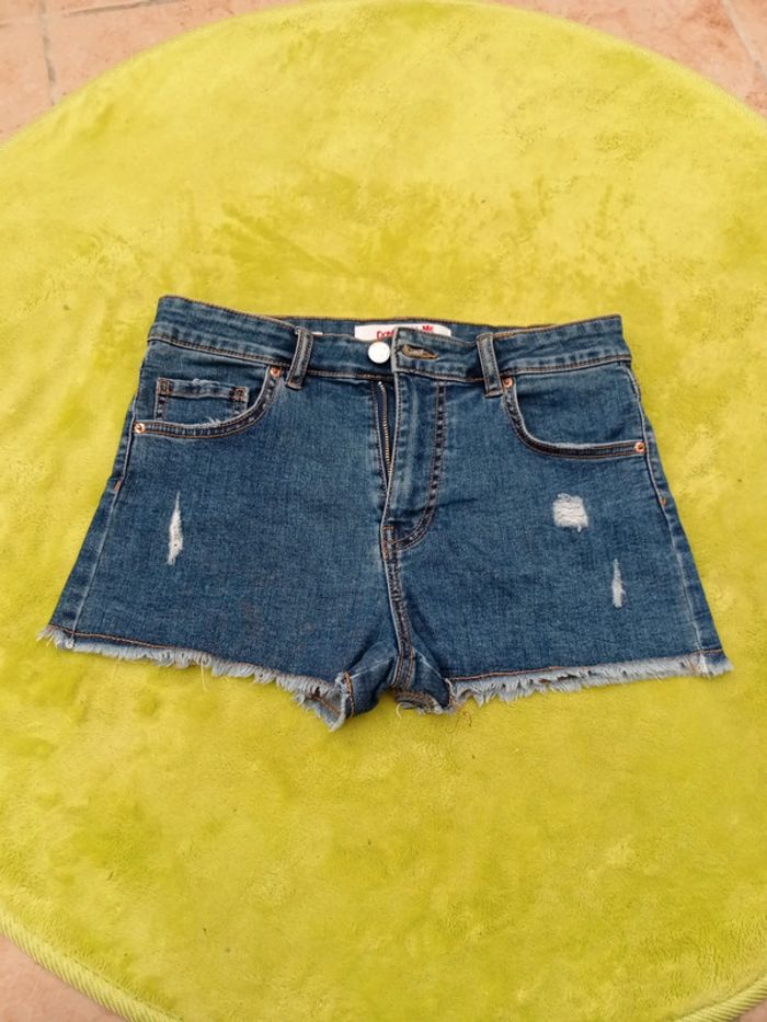 Short en jean bleu Jennyfer taille 38