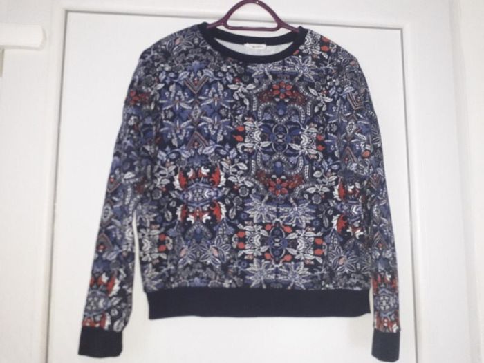 Sweat court manches oversize 38