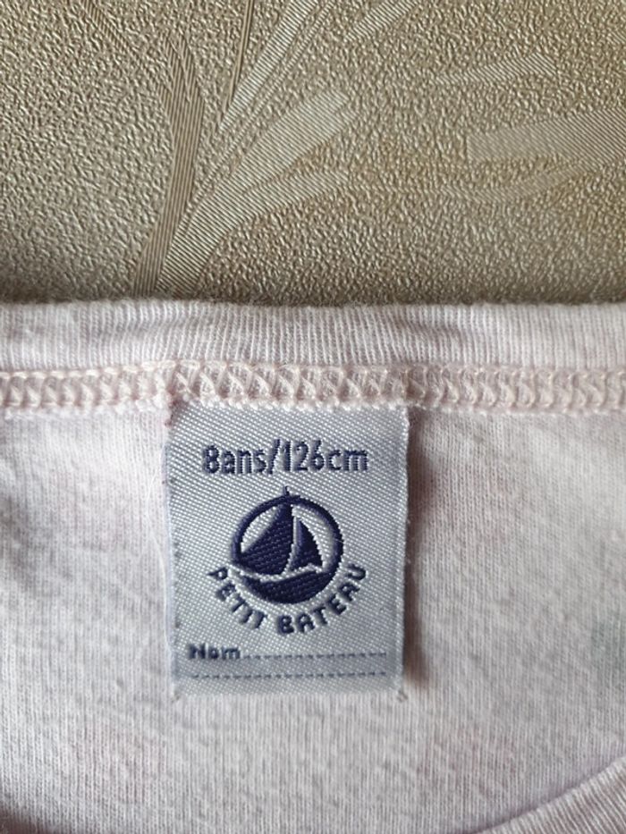 Tee-shirt maillot de corps Petit Bateau 8 ans - photo numéro 2