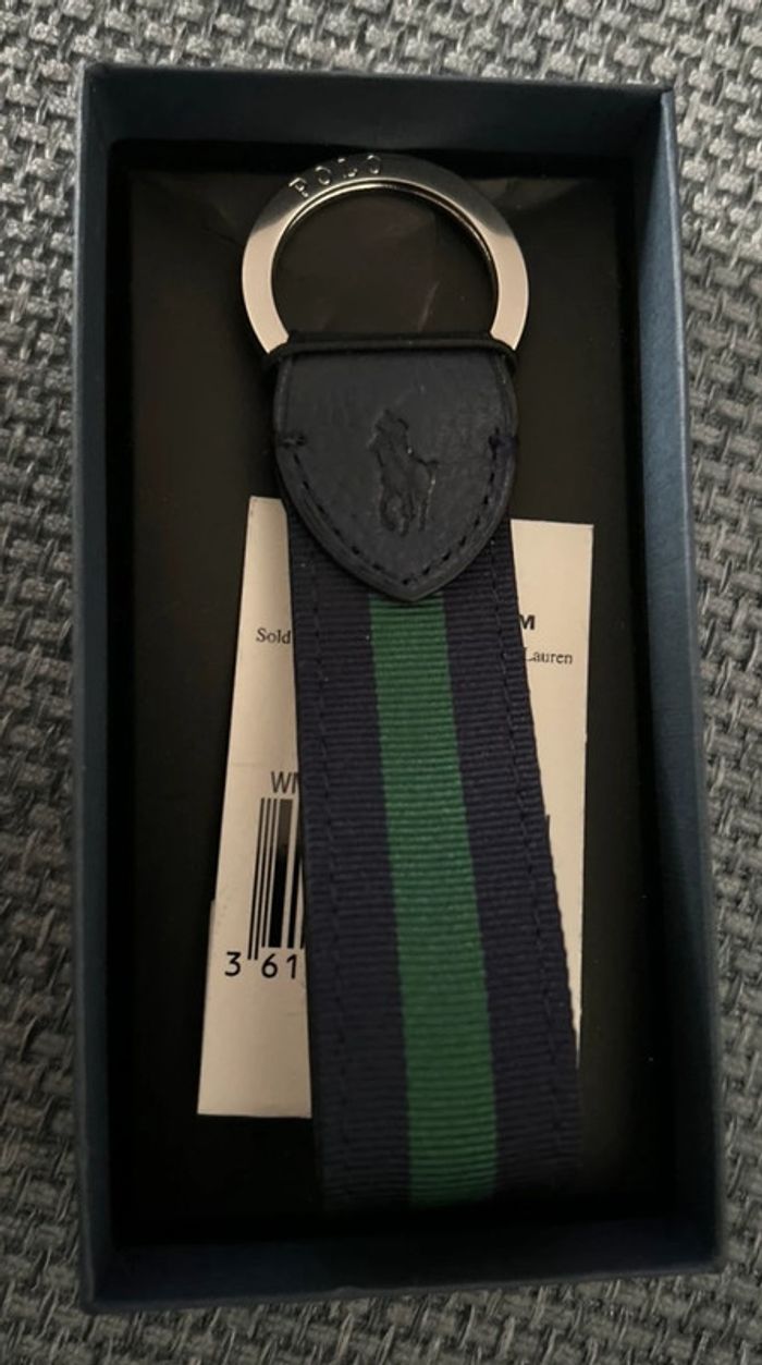Porte-clés Polo Ralph Lauren unisexe neuf - photo numéro 2