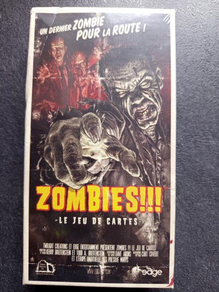 Jeu de cartes - Zombies !!! - Neuf sous blister - photo numéro 2