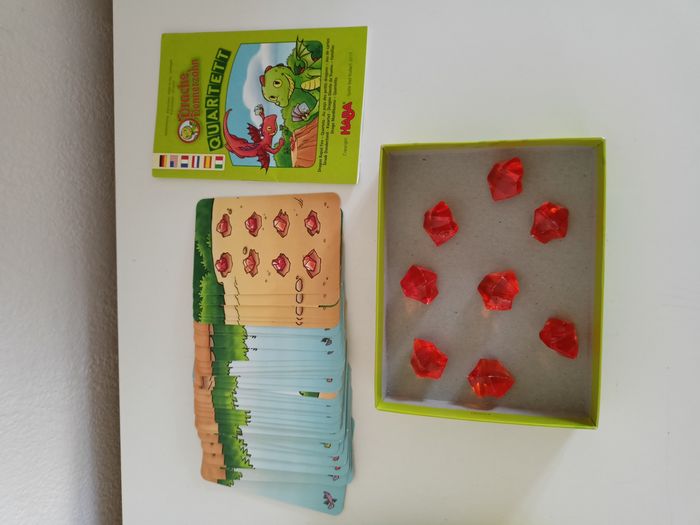 Au pays des petits dragons jeu de cartes haba complet - photo numéro 3