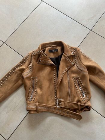 Veste en suédine