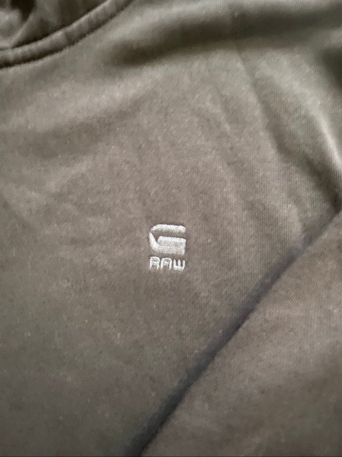 Pull à capuche avec zip G-star - photo numéro 2