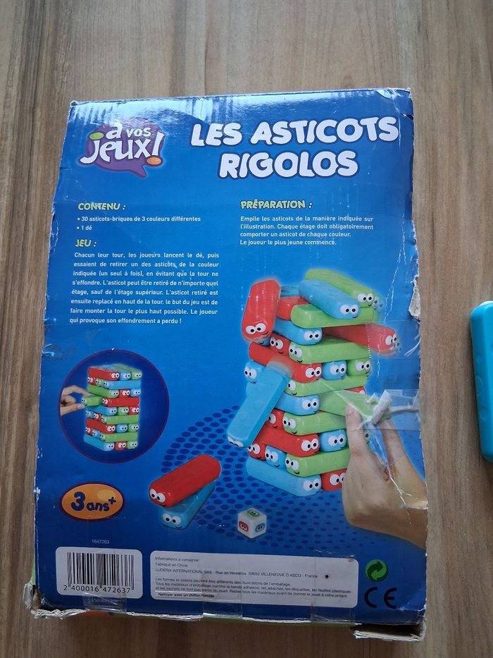 Jeux de placement les asticots rigolos - photo numéro 2