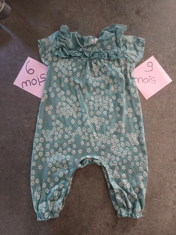 Combinaison pantalon été 6/9 mois