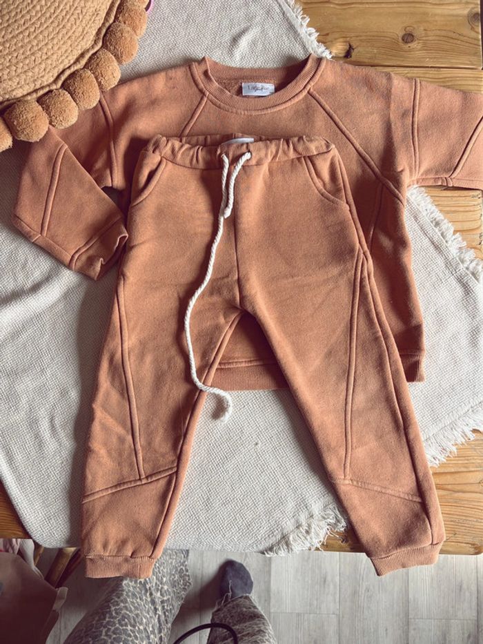Ensemble Little sweet bae terracota 4 ans mixte - photo numéro 2
