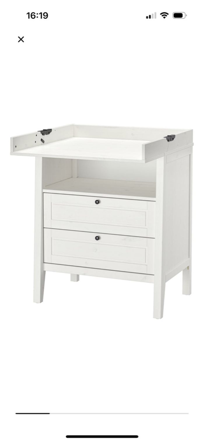 Table à langer + matelas + accessoires - photo numéro 2