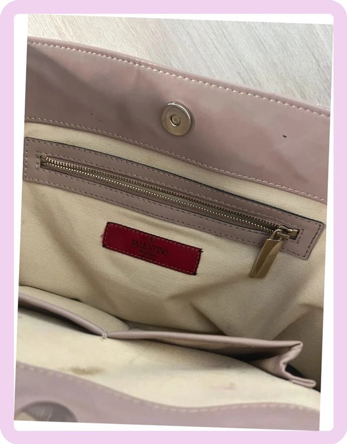 Sac à main Valentino vieux rose avec nœud – 37x18x27 cm – Prix attractif - photo numéro 8