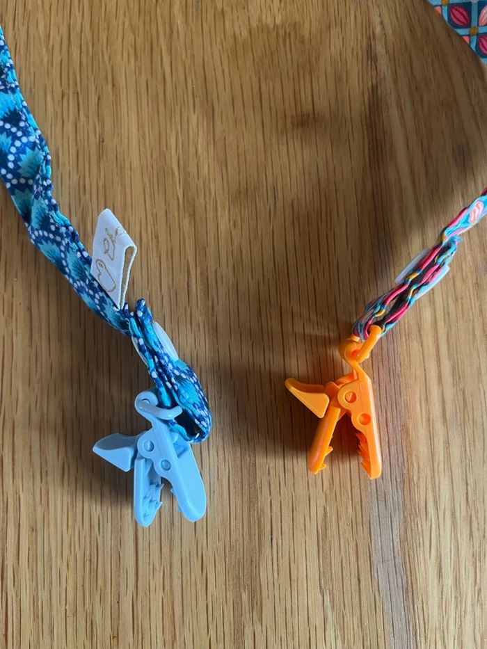 Lot de 2 accroches tétines - photo numéro 2