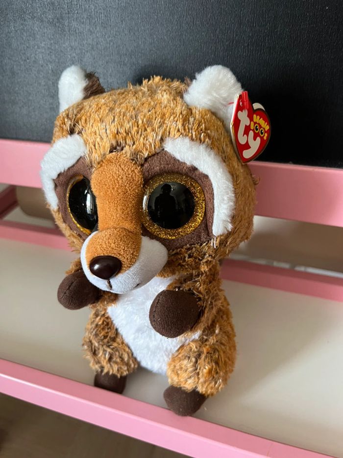 Peluche Rusty raton laveur TY - photo numéro 2