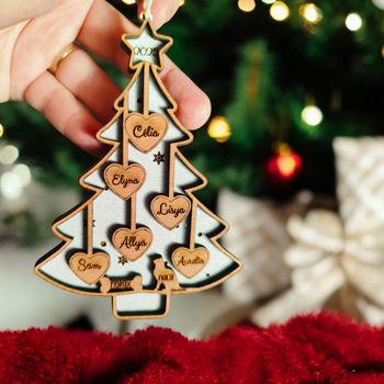 Boules de Noël personnalisées Famille