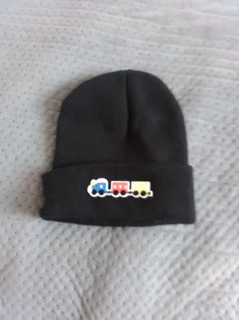 Bonnet noir tracteur