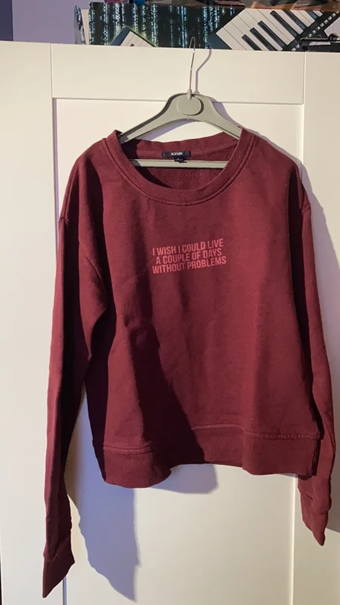 pull bordeaux