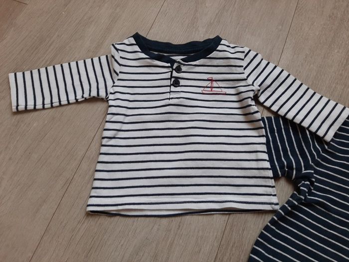 T-shirt manches longues 6 mois - photo numéro 3