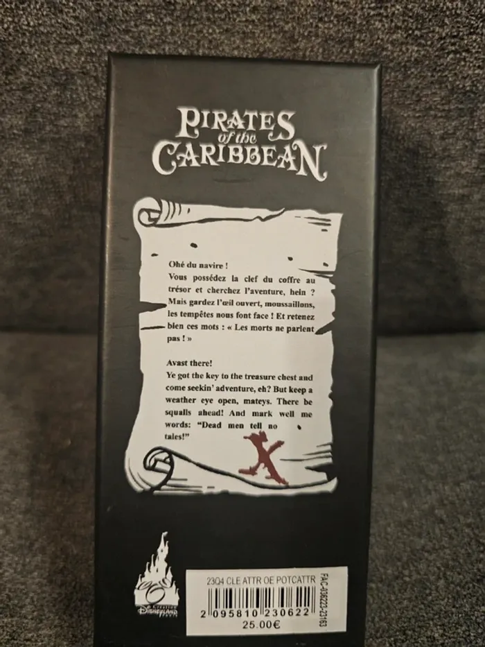 Clé Disney Pirates des caraïbes - photo numéro 2