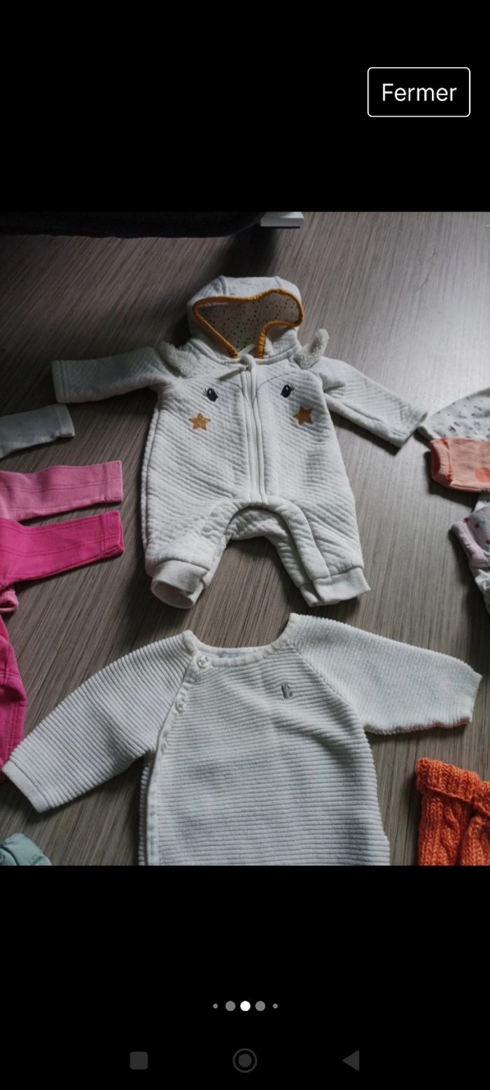 Vêtements 0/1m fille - photo numéro 5