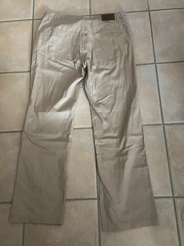 Pantalon beige, taille 44,soft grey - photo numéro 2