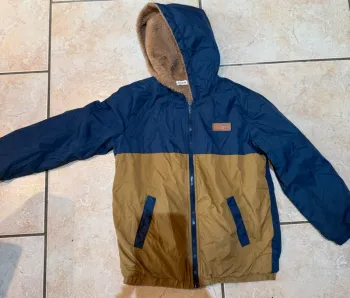 Imperméable fourre garçon 7 ans