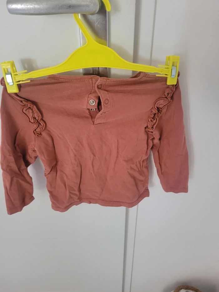 Tee-shirt manches longues Kiabi 18mois - photo numéro 4