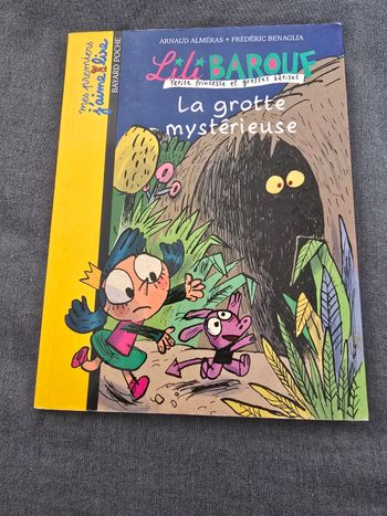 Livre la grotte mystérieuse