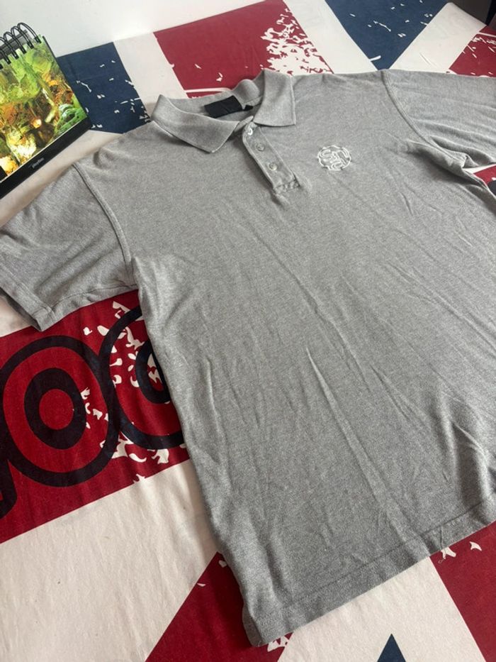 Polo Dickies taille S/M gris logo brodé blanc «sna » - photo numéro 6