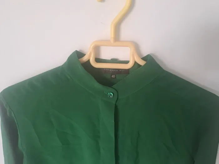 Chemise verte en Soie Barbara Bui Taille 40 - photo numéro 5