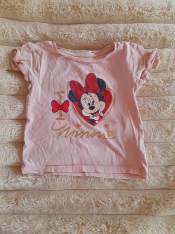 Tee shirt Minnie Disney 4 ans