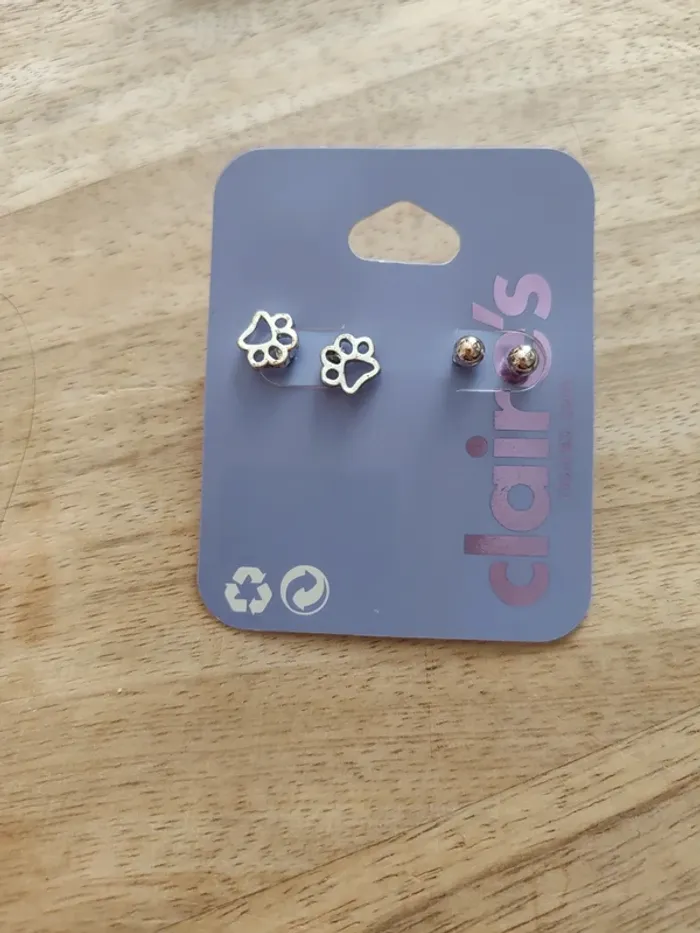 Lot de 10 boucles oreilles Claire's - photo numéro 5