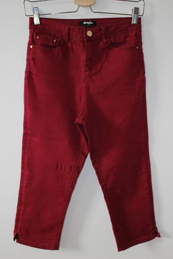 Jolie pantacourt bordeau Jennyfer