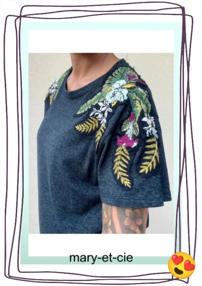 SOLDÉ - Haut manches courtes Zara taille M - photo numéro 5