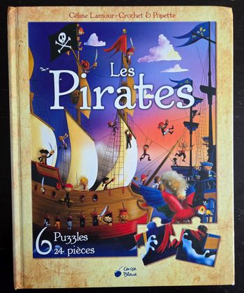 Livre puzzle pirates 