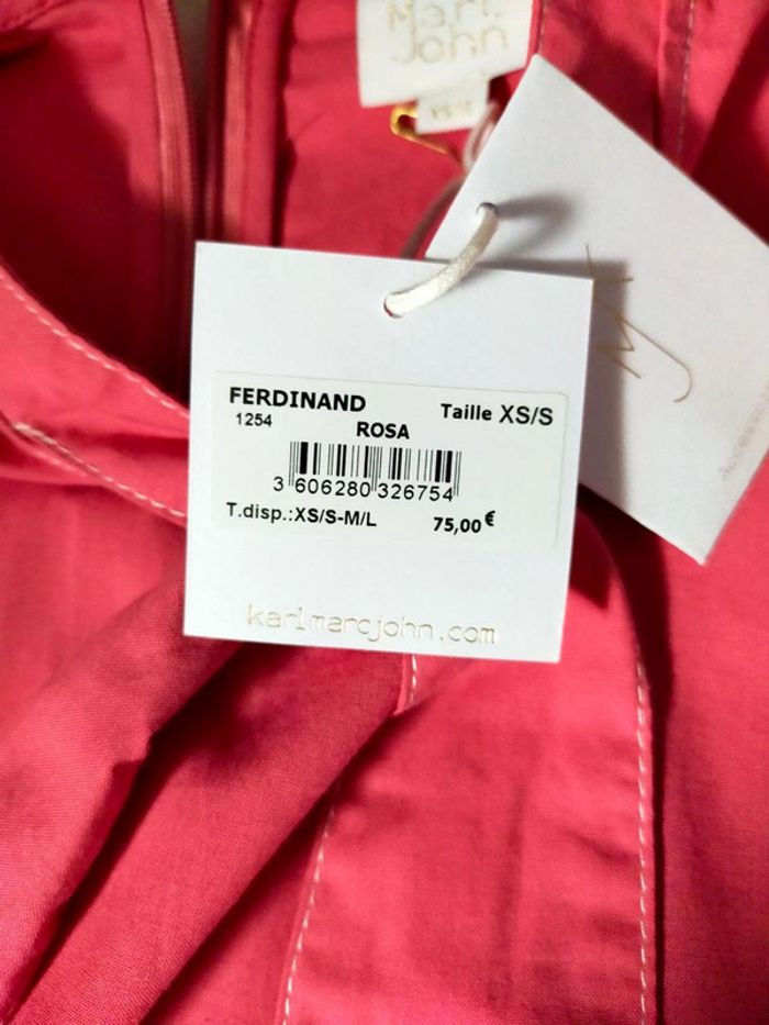 Blouse rose col lavallière – Karl Marc John (XS/S) - photo numéro 11
