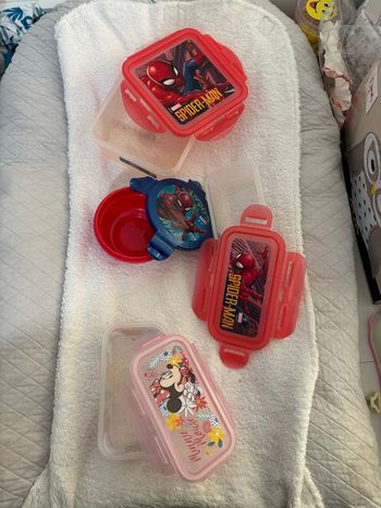 Lot de boîte à snack