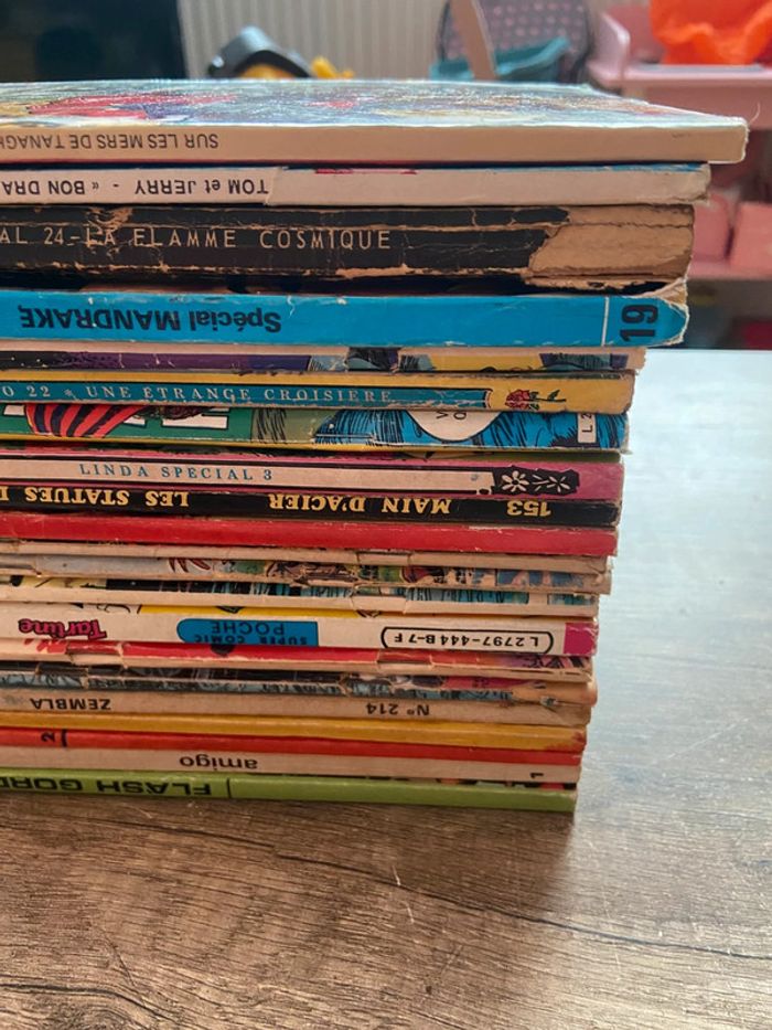 Lot de 21 bd comics petit format - photo numéro 20