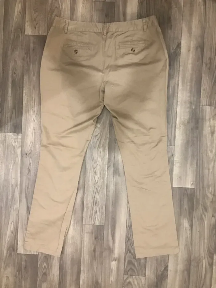 Pantalon femme été tex Woman taille base beige en tissu taille 44 - photo numéro 2