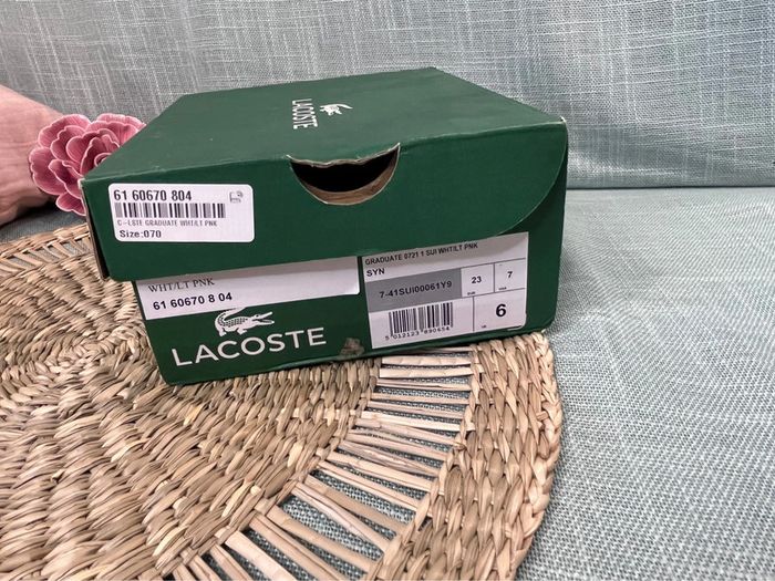 Basket taille 23 Lacoste - photo numéro 3
