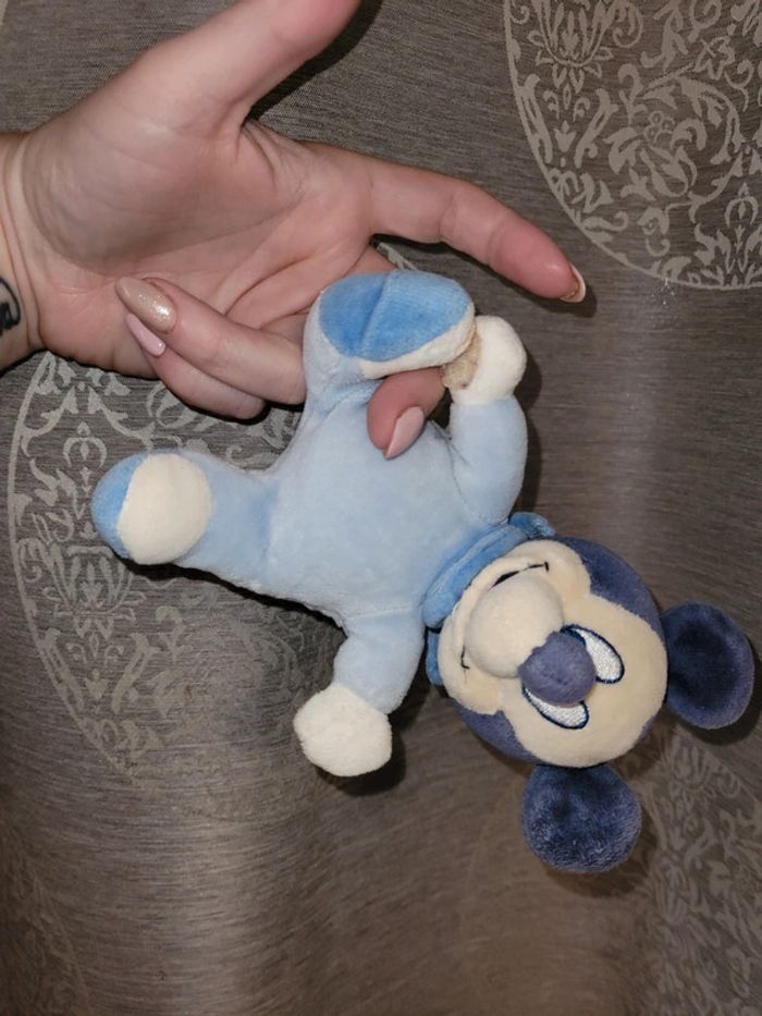 Peluche mickey hochet disney - photo numéro 2