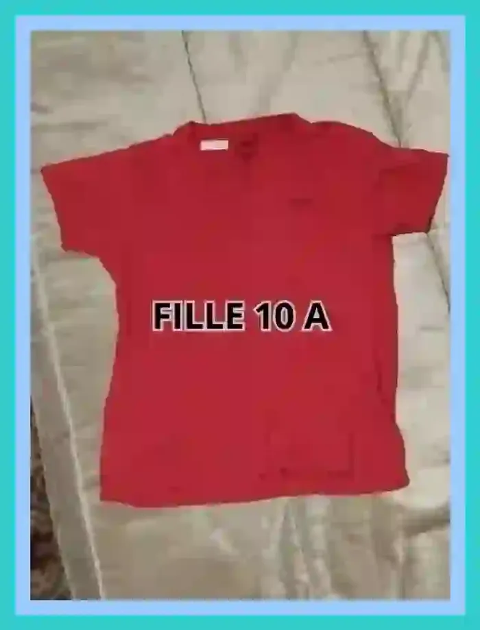 Tshirt rouge Chevignon fille 10 an  7523414172 - photo numéro 7