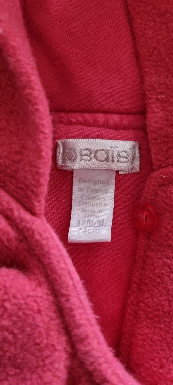 Veste hiver bébé fille 74 cm - photo numéro 2