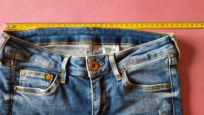 Jean bleu H&M taille 32 - photo numéro 5