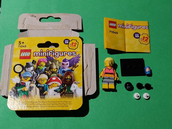 Minifig Lego Fitness - série 25 - Parfait État - avec boîte - Lego Original