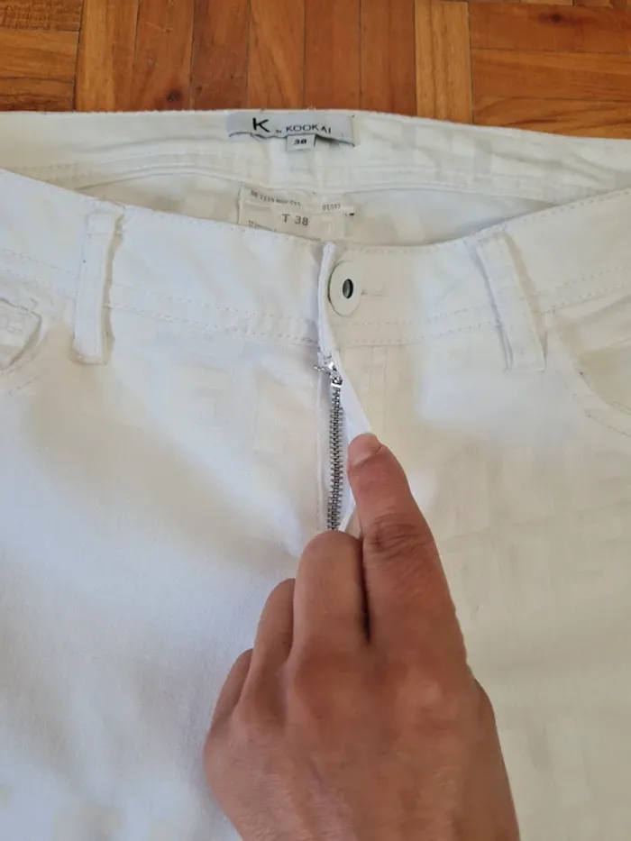 Pantalon femme taille basse Kookai T38 - photo numéro 4