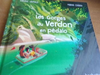 Livre macdo Les gorges du Verdon en pédalo Virginie Grimaldie