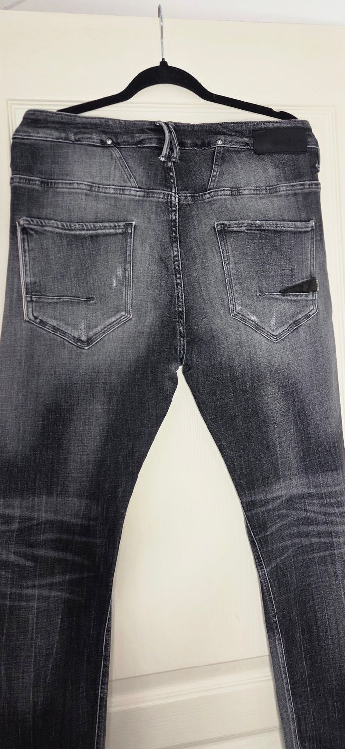 Jean Le Temps des Cerises Héritage 🖤 T34 (42/44 FR) – gris délavé slim – excellent état - photo numéro 9
